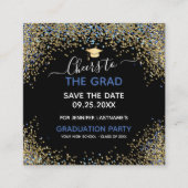 卒業日パーティエンクロージャカードの保存 エンクロージャーカード (正面)