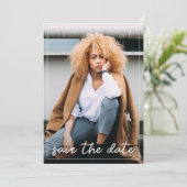 卒業日写真の保存 招待状 (スタンド正面)