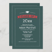 卒業時間招待状 招待状 (正面/裏面)