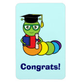 卒業本虫 マグネット (縦)