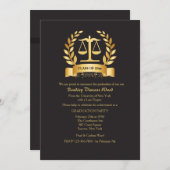 卒業栄誉招待状 招待状 (正面/裏面)