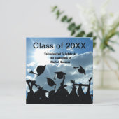 卒業案内書の新規作成 招待状 (スタンド正面)