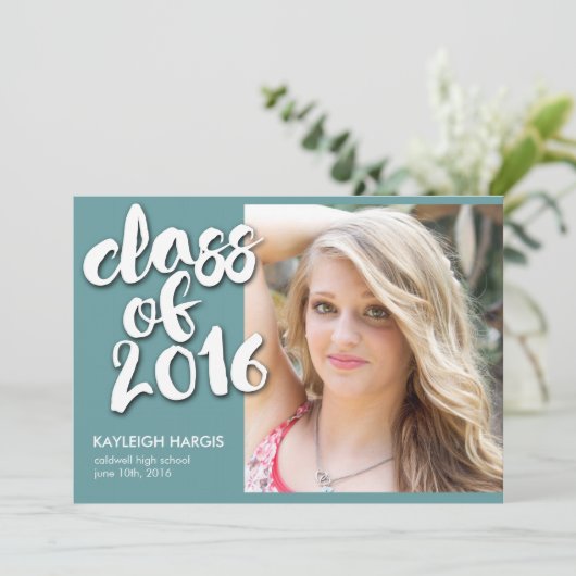 卒業案内 |卒業 案内状 (スタンド正面)