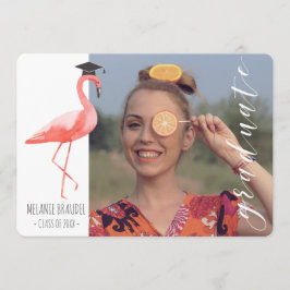 卒業熱帯写真の発表の招待状 招待状