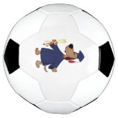 卒業犬のclipart サッカーボール (回転)