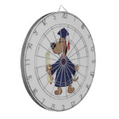 卒業犬のclipart ダーツボード (正面左)