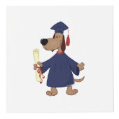 卒業犬のclipart フォトキューブ (正面)