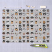 卒業犬顔 薄葉紙 (クラフト)