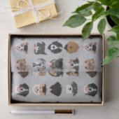 卒業犬顔 薄葉紙 (ギフト)