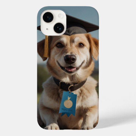 卒業犬 Case-Mate iPhoneケース (裏面)