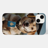 卒業犬 Case-Mate iPhoneケース (裏面 (横))