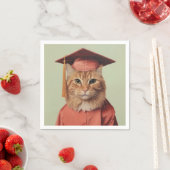 卒業猫 スタンダードカクテルナプキン (インサイチュ)