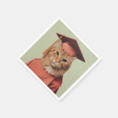卒業猫 スタンダードカクテルナプキン (角)