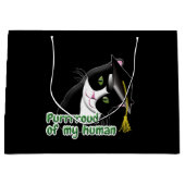 卒業猫 ラージペーパーバッグ (正面)