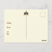 卒業生あいさつカード ポストカード (裏面)