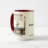 卒業生あいさつカード マグカップ (正面左)