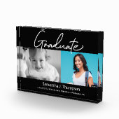 卒業生と今の高校卒業写真 フォトブロック (右)