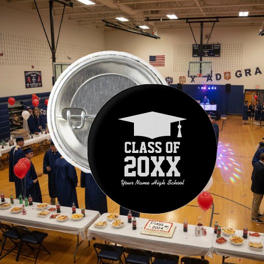 卒業生のための小さな卒業パーティーのピンボタン 缶バッジ