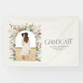 卒業生のアーチ1写真兵馬俑モダン 横断幕 (横)