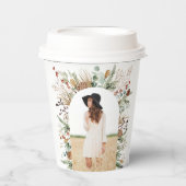 卒業生のアーチ1写真兵馬俑モダン 紙コップ (正面)