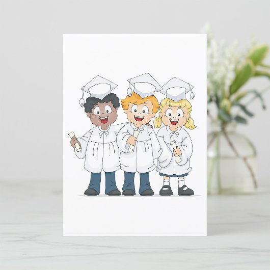 卒業生のグループ 招待状