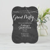 卒業生のパーティの招待状 招待状 (スタンド正面)