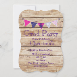 卒業生のパーティの招待状 招待状