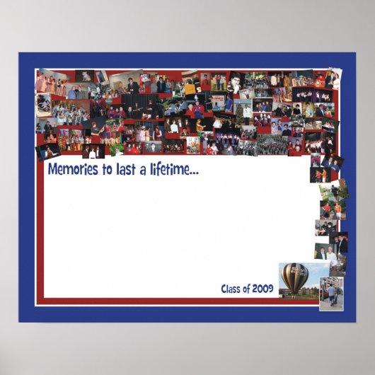 卒業生のポスター ポスター (正面)