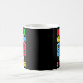 卒業生のレベルの最終日 コーヒーマグカップ (中央)