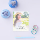 卒業生の写真を祝おう チラシ (シングル)