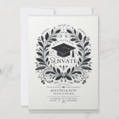 卒業生の勝利 案内状 (正面)