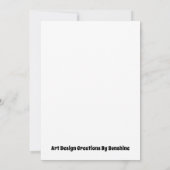 卒業生の勝利 案内状 (裏面)