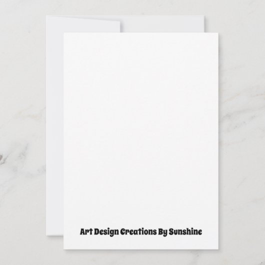 卒業生の勝利 案内状 (裏面)