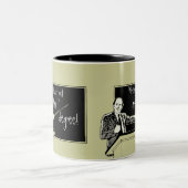 卒業生の学校 ツートーンマグカップ (中央)