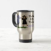 卒業生の幸せ トラベルマグ (正面左)