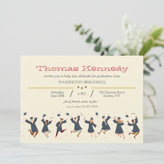 卒業生の幸福 招待状 (スタンド正面)