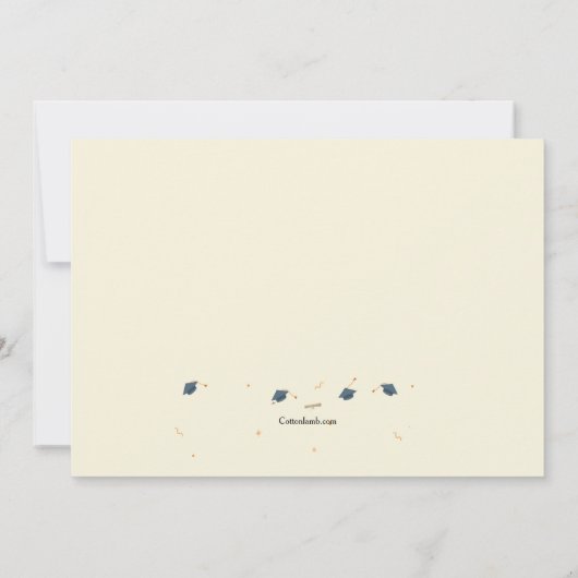 卒業生の幸福 招待状 (裏面)