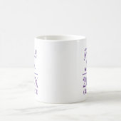 卒業生の母エレガントなタイポグラフィ コーヒーマグカップ (中央)