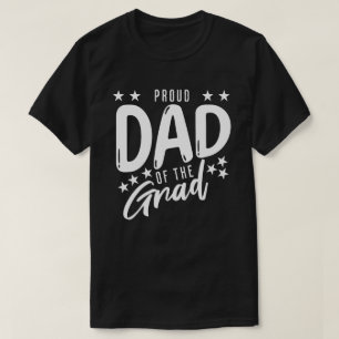 卒業生の父として誇りを持つパパのためのシャツ Tシャツ