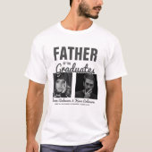 卒業生の父 |ダブル卒業 Tシャツ (正面)