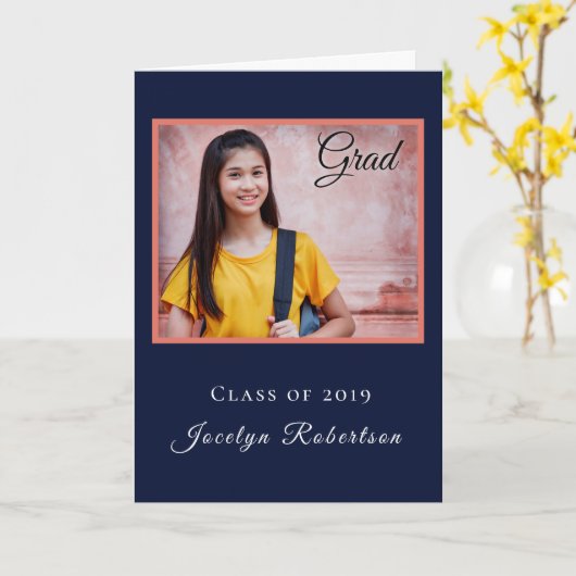 卒業生の皆さんおめでとうございます カード (黄色い花)