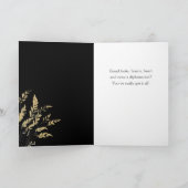 卒業生の皆さん、卒業写真 カード (内部)