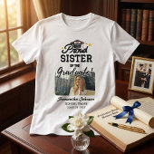 卒業生の自慢の姉妹 カスタム写真 年 名前 Tシャツ