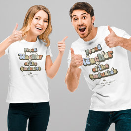 卒業生の誇りある先生 レトロ ユニセックス Tシャツ