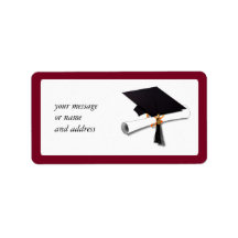 卒業生の赤い色