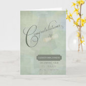 卒業生のBS学位取得おめでとうございます カード (黄色い花)