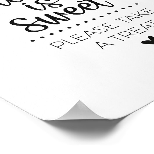 卒業生は甘いトリートメントパーティー ポスター (角)