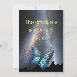 卒業生は飛躍の準備ができている 案内状
