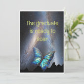 卒業生は飛躍の準備ができている 案内状 (スタンド正面)