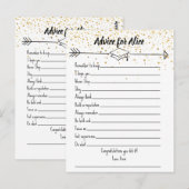 卒業生への賢明な言葉のノートカード ポストカード (正面/裏面)